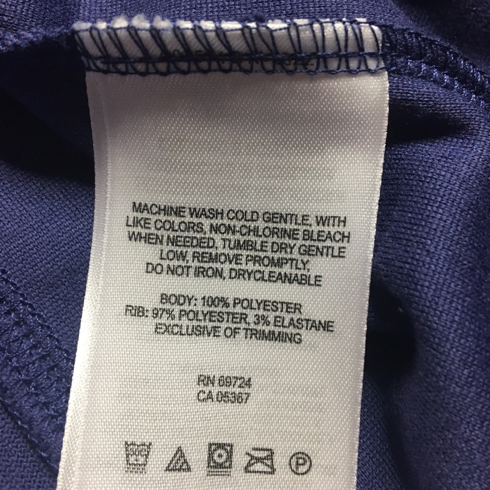 Columbia Glacial Fleece III Print Blue Diamond XL - Picture 3 of 5